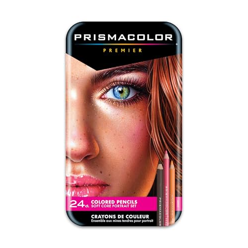Sanford Prismacolor Premier kredki w formacie pionowym, 24 sztuki