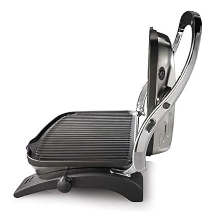 Gorenje kr1800epro – Grill (1800 W, Kontaktgrill, elektrisch, Tisch, schwarz, silber, rechteckig) – Bild 3