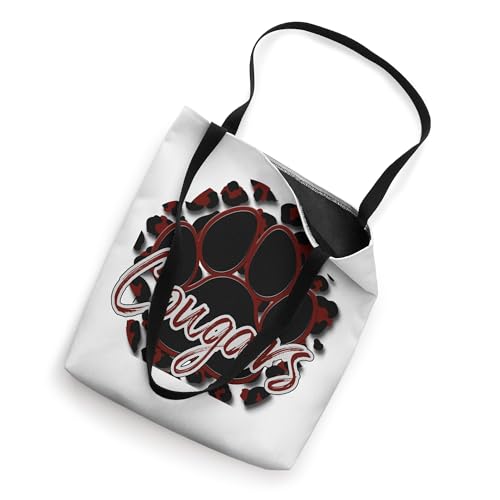 Bolso Tote Cougar Maroon Black Cheetah Team Spirit miniatura 2