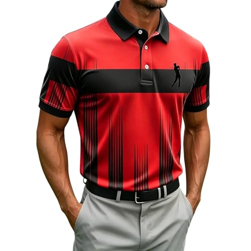 Polo homme manches courtes respirant idéal pour les vacances et le quotidien