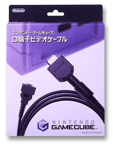 ニンテンドーゲームキューブ専用D端子ビデオケーブル