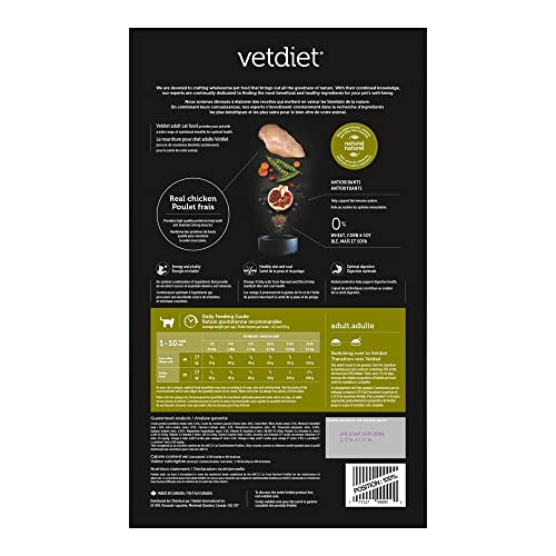 Vetdiet Cat Food, Chicken And Rice Adult Formula, 7 Lb #TOP1