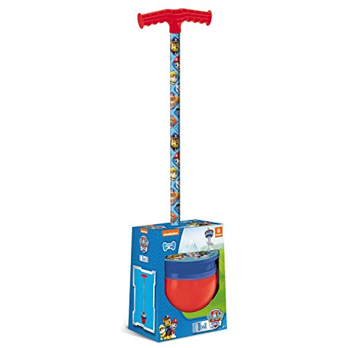Mondo Toys - Paw Patrol T-Ball - Bastone / palla per saltare per bambini - pedana antiscivolo - peso max. 50 kg. - 01533