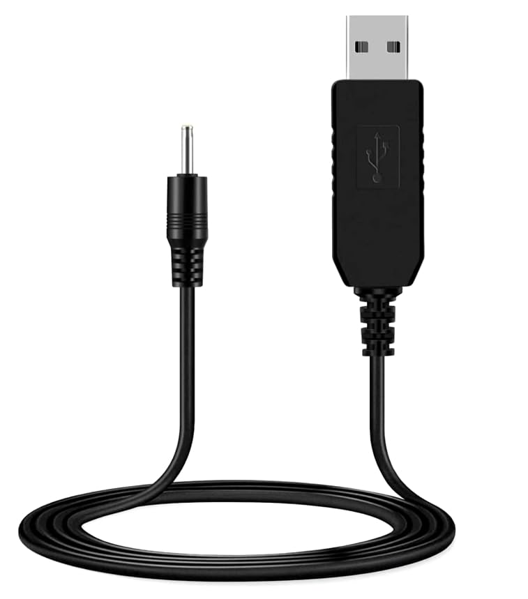 Remplacement USB Chargeur 2,3V 100cm Câble de Charge Type 5513 5516 pour Rasoir Électrique Braun MGK3321, MGK3335, MGK3010, MGK3020, BT3020, BT3021, BT3410, BT3421