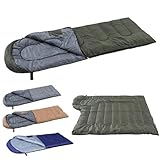 シュラフ枕付きタイプ 寝袋 シュラフ 枕付き 封筒型 軽量 アウトドア キャンプ 車中泊 防災 収納袋付き