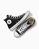 Converse All Star Hi Canvas Zapatillas Negras-UK 5