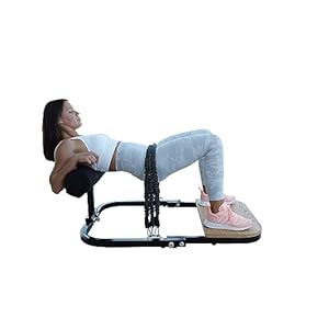 Hip Thrust Machine for High Resistance Glute Training – Home Gym Workout – Comes with 45, 90, and 135 Lbs of Resistance