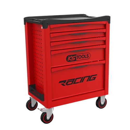 KS TOOLS - 855.0005 - Servante d'atelier Vide Racing 5 tiroirs - Caisse à...
