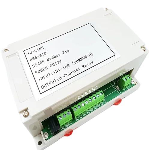 Module relais 8 canaux RS485 résoudre câblage complexe acquisition MODBUS RTU