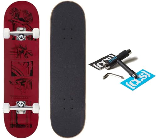[CCS] Gargoyle Skateboard Complete - Red - 7.75