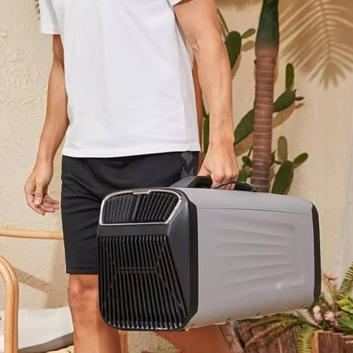 Portable Air Conditioner 4-in-1 Cooler Heater - Lightweight Mobile AC with Remote 3 Speeds Low Noise - Perfect