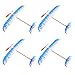 ibasenice 4Pcs Gomma Gomma Powered Airplane Modello Jetstream Balsa in Legno Glider Giocattoli Giocattoli per Bambini Indoor Esterno Giardino Cortile Che Gioca Colore Casuale