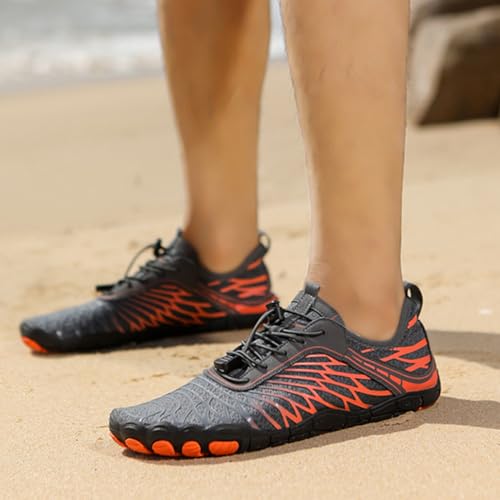 Image of ELETON Barefoot Shoes Women Men Footwear, Wide Toe Box Hiking Zero Drop Non-Slip Quick-Dry River Boat Pool Beach Water Shoes, Lightweight Swimming Running Walking Sneakers Unisex