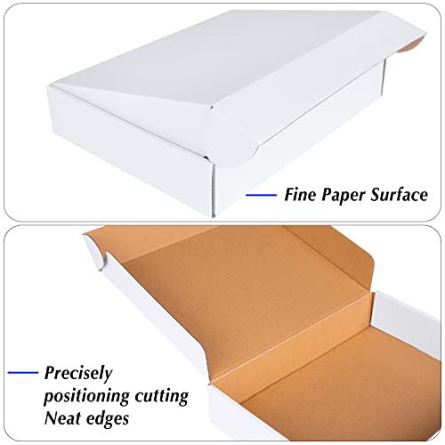 11X8X2 White Cardboard Boxes 30 Pack, Shipping Boxes For Small Business Mailing Boxes, Corrugated Packaging Boxes #TOP3