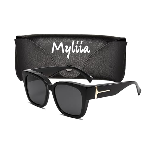 Myliia Fit Over Sunglasses for Women Square Oversized Frame Polarized Lenses,Perfect for Driving, Outdoor Activities
