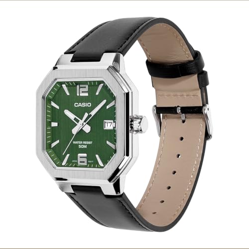 Image of Casio Enticer Men MTP-B195L-3AVDF Analog Green Watch Men (A2528)