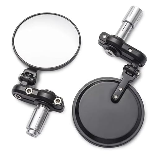 Retrovisores de motocicleta de aluminio para sustituir espejos rotos en manillar 22mm