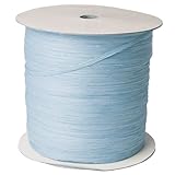Jillson Roberts Bulk Eco Paper Raffia, 1/4-Inch x 1,000 Yards, Pastel Blue