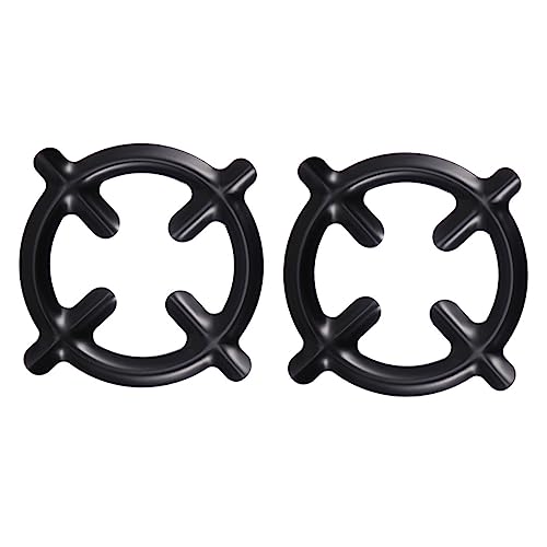 BESTYASH 2 Piezas Soportes Estables para Cafeteras y Ollas de Gas de Antioxidante para Cocina y Camping