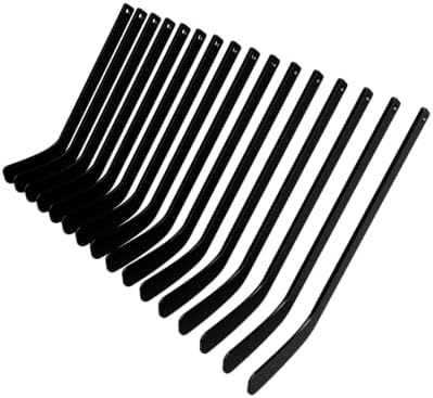 Mini Hockey Stick (Colors & Sets) (8, Black) - 1