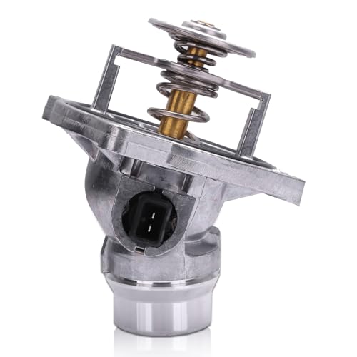 OCPTY Thermostat Housing Fit for BMW X5 2000-2003,for Land Rover Range Rover 2003-2005,for BMW 540i 1999-2003 Engine Coolant Thermostat Housing Assembly Replaces 11531436386