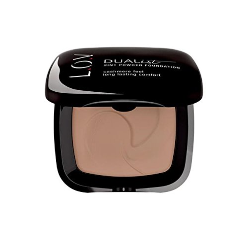 L.O.V DUALIST 2in1 powder foundation 040 natur 40 - Honey-moon, 8 g