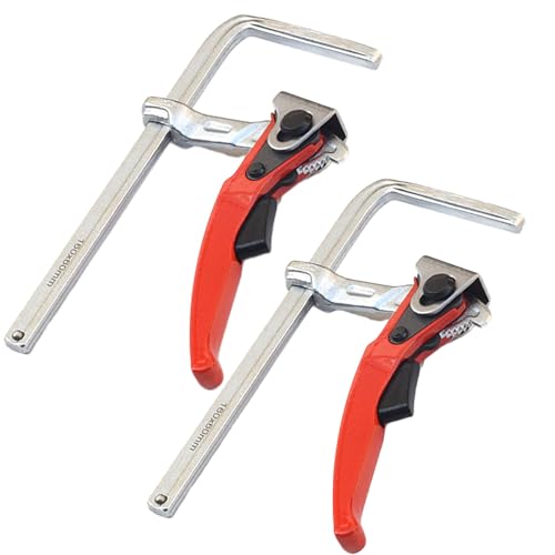 2 Pièces Serre Joint à Levier, Joint Rapide Serrage,En Tout Acier, Élément de Serrage ø20 pour Tables Multifonctions, Presse à Serrage Rapide Réglables,...
