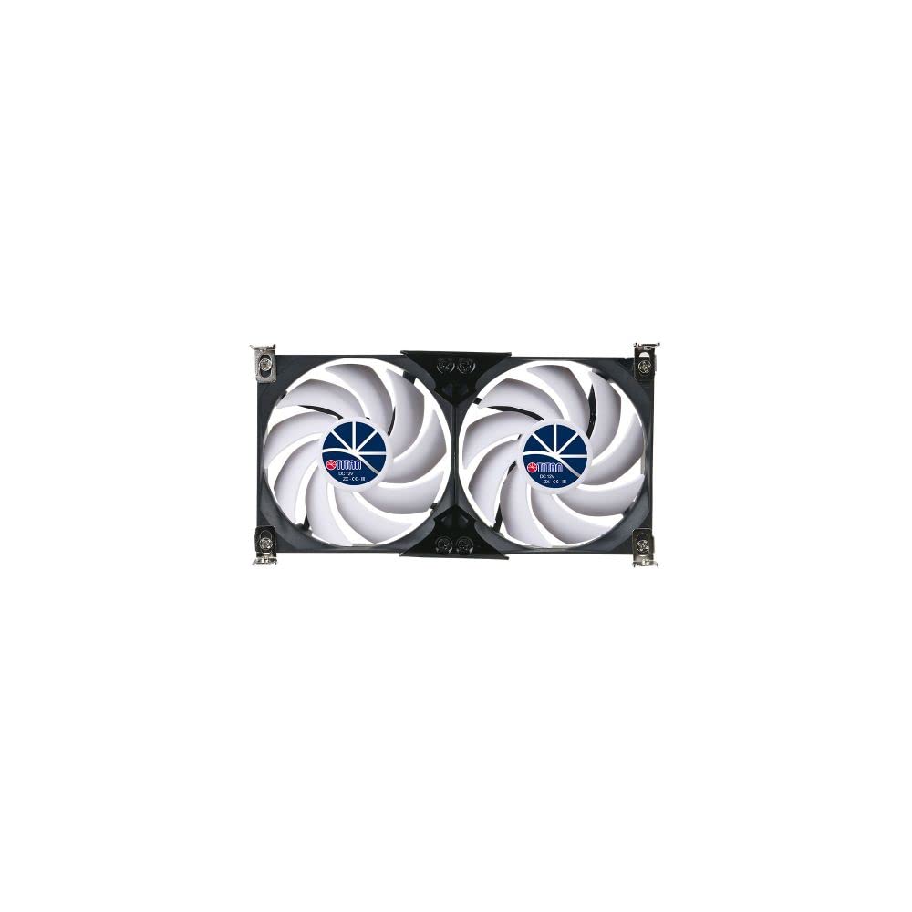 Titan TTC-SC22(B) Kühlschrank-Doppellüfter 120x25mm IP55