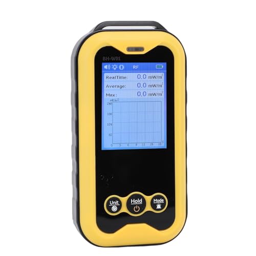 Medidor EMF portátil AUNMAS con visualización dinámica y alerta