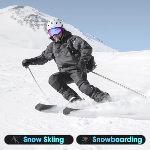 Ski Goggles, Snowboarding Goggles for Men, Women, Adult, Youth and Over 15 Years, Snow Skiing Goggles - Image 8