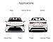 Xpismii 17 Piece White Interior LED Light Kit Package Replacement for Chrysler 300 300C 2011 2012 2013 2014 2015 2016 2017 2018 2019 2020 2021, with Placement Diagram and Install Tool