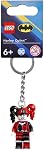 LEGO Super Heroes Harley Quinn Minifigure Keyring 854238
