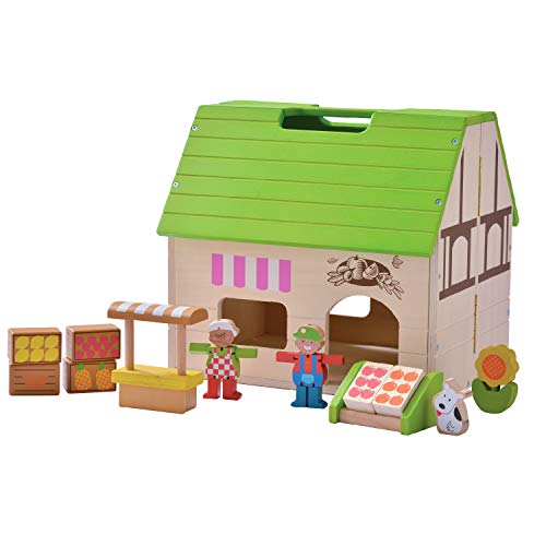 Preisvergleich Produktbild EverEarth - Bio-Laden Puppenhaus (EE33609)