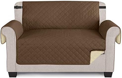 TAOCOCO Sofa Covers 100% Waterproof Sofa Slipcovers 3 Seater,Non Slip Cover for Kids/Dogs/Pets,Washable Sofa Protector with Elastic Strap(Dark Blue,UPDATE of Cloth)
