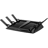 Netgear R8000 Router WiFi Nighthawk X6, TriBand AC3200, 4 porte Gigabit, Sicurezza Armor