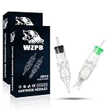 Tattoo Cartridge Needles - WZPB 40Pcs Mixed Size Tattoo Needles 1205RL 1207RL 1207M1 1209M1 0.35mm P