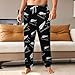 New-Zea-Land Maori Fern Mens Athletic Workout Jogger Sweatpants for Men with Pocket and Drawstring XL