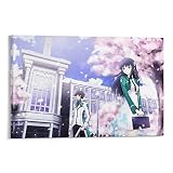 Poster d'anime The Irregular at Magic High School Shiba Miyuki et Tatsuya - Décoration murale pour salon - 30 x 45 cm