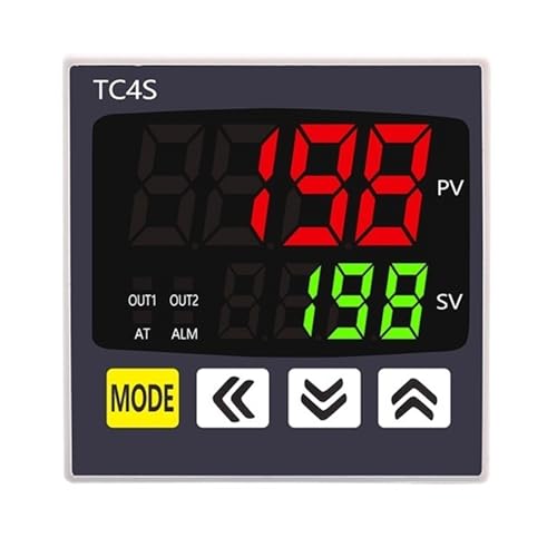 Controlador de temperatura 220V TC4S con doble salida digital y entrada universal TC