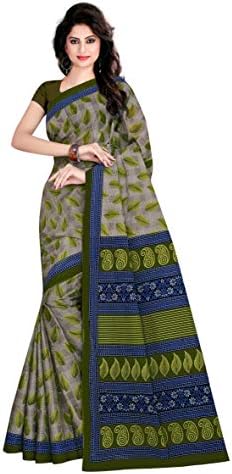 TAMAIRA FASHION Women's Plain Cotton Saree without Blouse Piece (110, Yellow, Mustard)