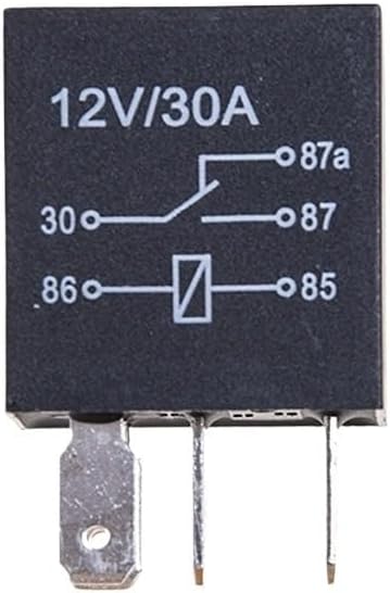 30A Automotive 12V 5 Pin Time Delay Relay SPDT 10 Second ON delay Relay 3 Second delay on Relay