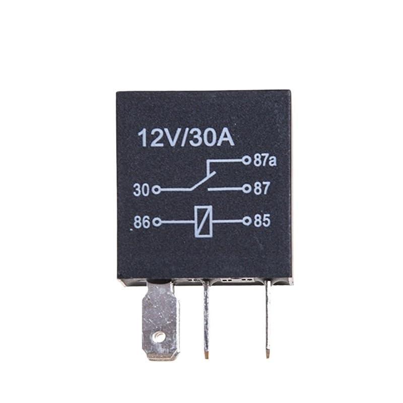 Relé de retardo de tiempo automotriz 12V 30A SPDT con temporizador de 5 pines