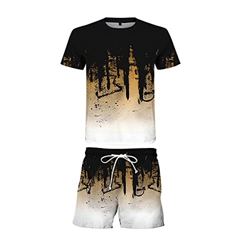 Costume d'été pour hommes vêtements de sport de détente pour les journées chaudes