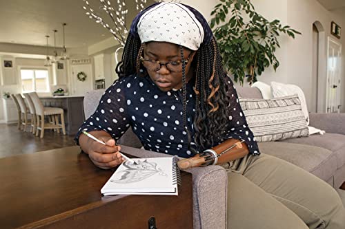 Ticonderoga Noir Black Wood-Cased #2 Pencils, Holographic Design, 12 Count #TOP3