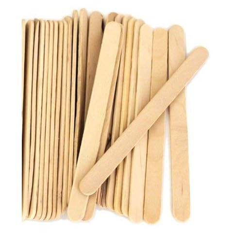 Medium Waxing Sticks - 4.5" x 3/8" - Pack of 200ct Cover