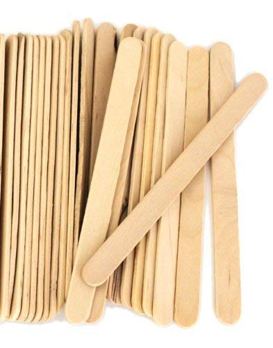 Espátulas médias para depilação com cera Spa Stix – 11,43 cm x 0,95 cm – Pacote com 200 unidades