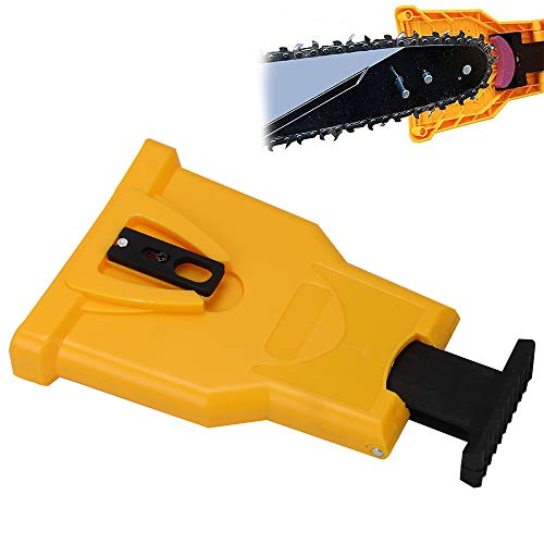 Ballshop Chainsaw Teeth Sharpener Sharpens Bar-Mount Chainsaw Saw Chain Sharpening Tool Yellow
