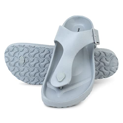 Image of Hygear Men's Orbital EVA Slippers | Ultra Soft Cushion | Lightweight | Waterproof |Stylish | Anti-Skid | Comfortable Daily Wear Slippers for Men
