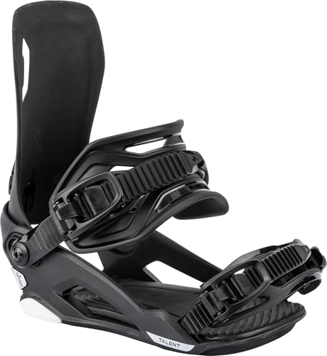 Nitro Unisex – Erwachsene Talent Bindung Snowboardbindung, Ultra Black, L