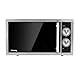 H.Koenig VIO7 Mikrowelle mit Grill / 9 Programme / Kapazität 23 L / 1000 W Leistung Grill / 900 W Leistung Mikrowelle / silber
